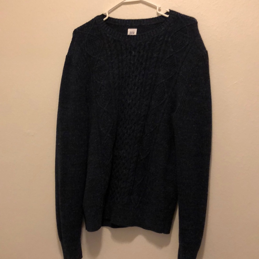 Blue gap sweater